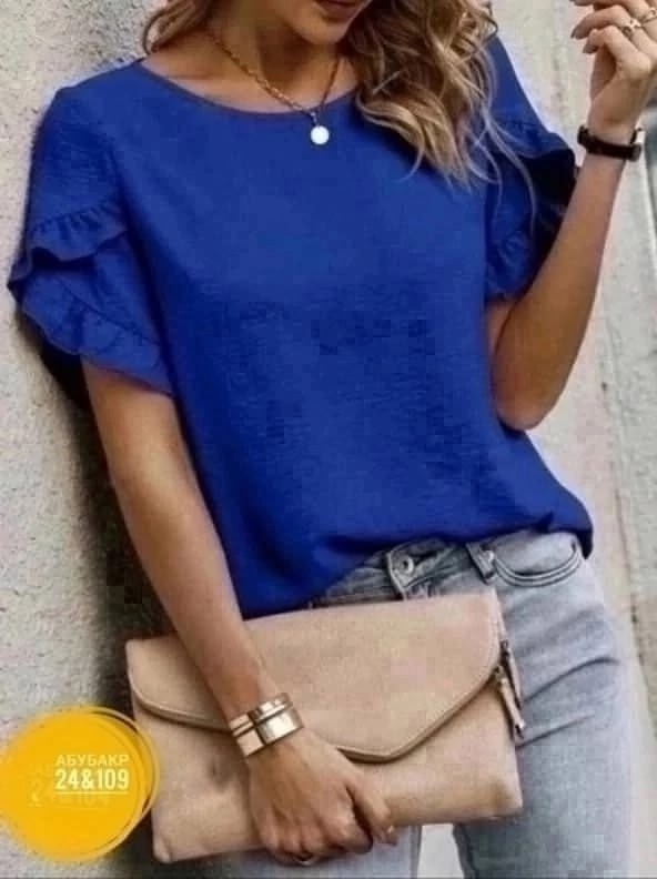 блузка женская,повседневная блузка,повседневная блуза,женская блуза,блузка с оборками