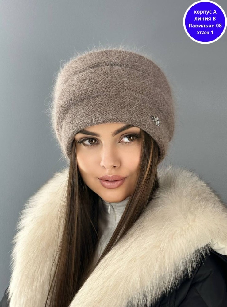 женская шапка,зимние женские шапки,шапка для женщин,женская шапка из ангоры,вязаная шапка женская