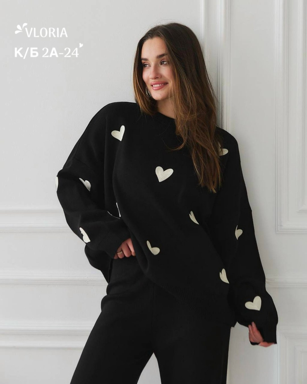 костюм двойка женская,костюм двойка кашемир,трикотажные костюмы,костюм с сердечком,женский вязаный костюм