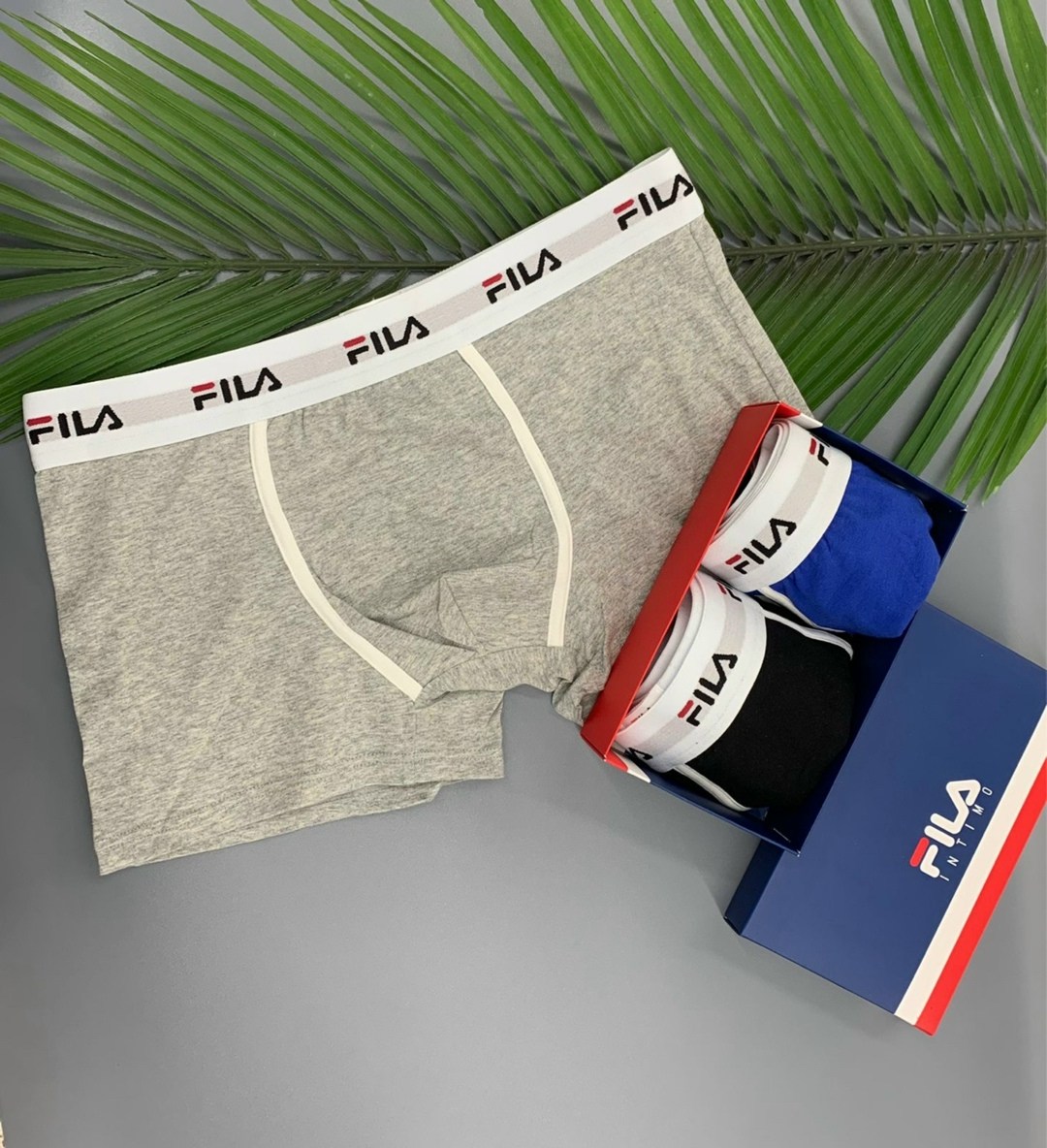 комплект трусов мужские боксеры,набор трусов,набор мужских трусов,подарочный набор трусов,трусы фила набор
