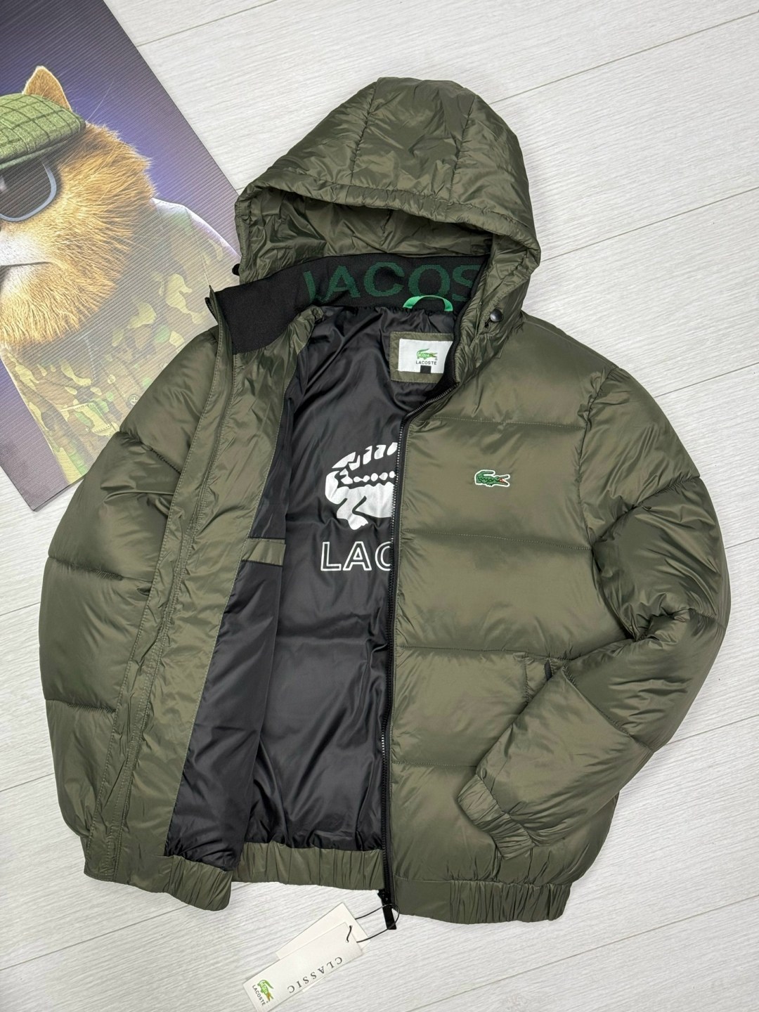 куртка lacoste,пуховик lacoste,пуховик лакост зеленый,мужские пуховики lacoste,зимние куртки