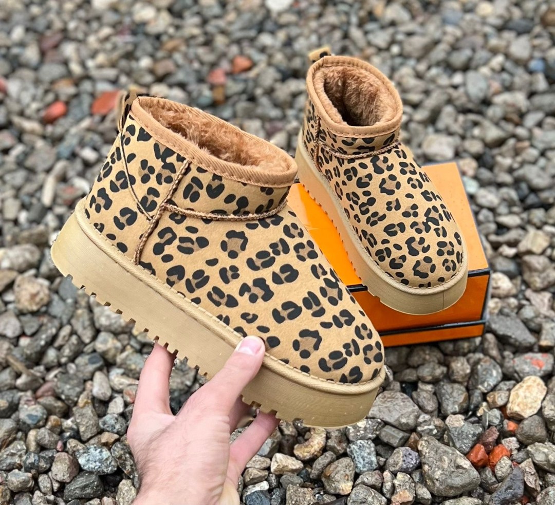 угги леопардовые,,угги женские,угги женские зимние,модные угги