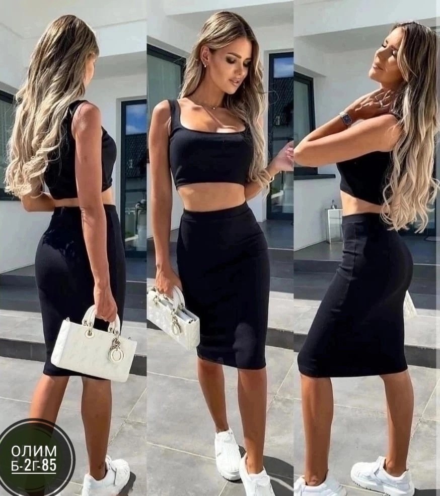 юбка и топ,костюм топ юбка,костюм женский летний с юбкой и кроп топом,костюм женский летний с юбкой,облегающее платье