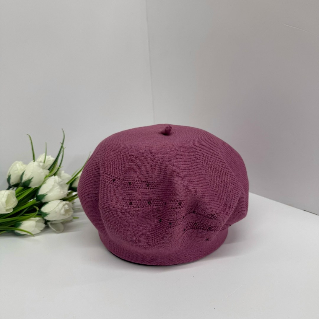 берет,берет женский вязаный,женские береты,шапка для женщин,головной убор