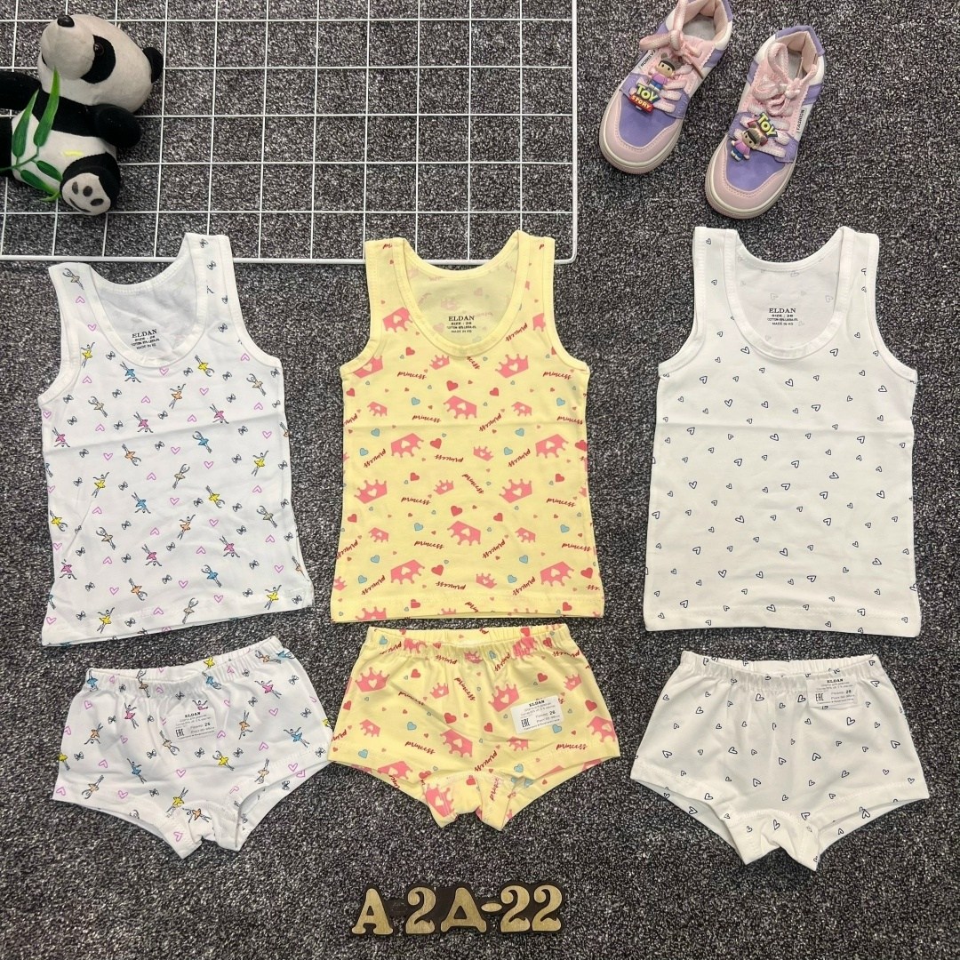 комплект нижнего белья для девочек,комплект детского нижнего белья,белье детское комплект,детское нижнее белье,детское белье
