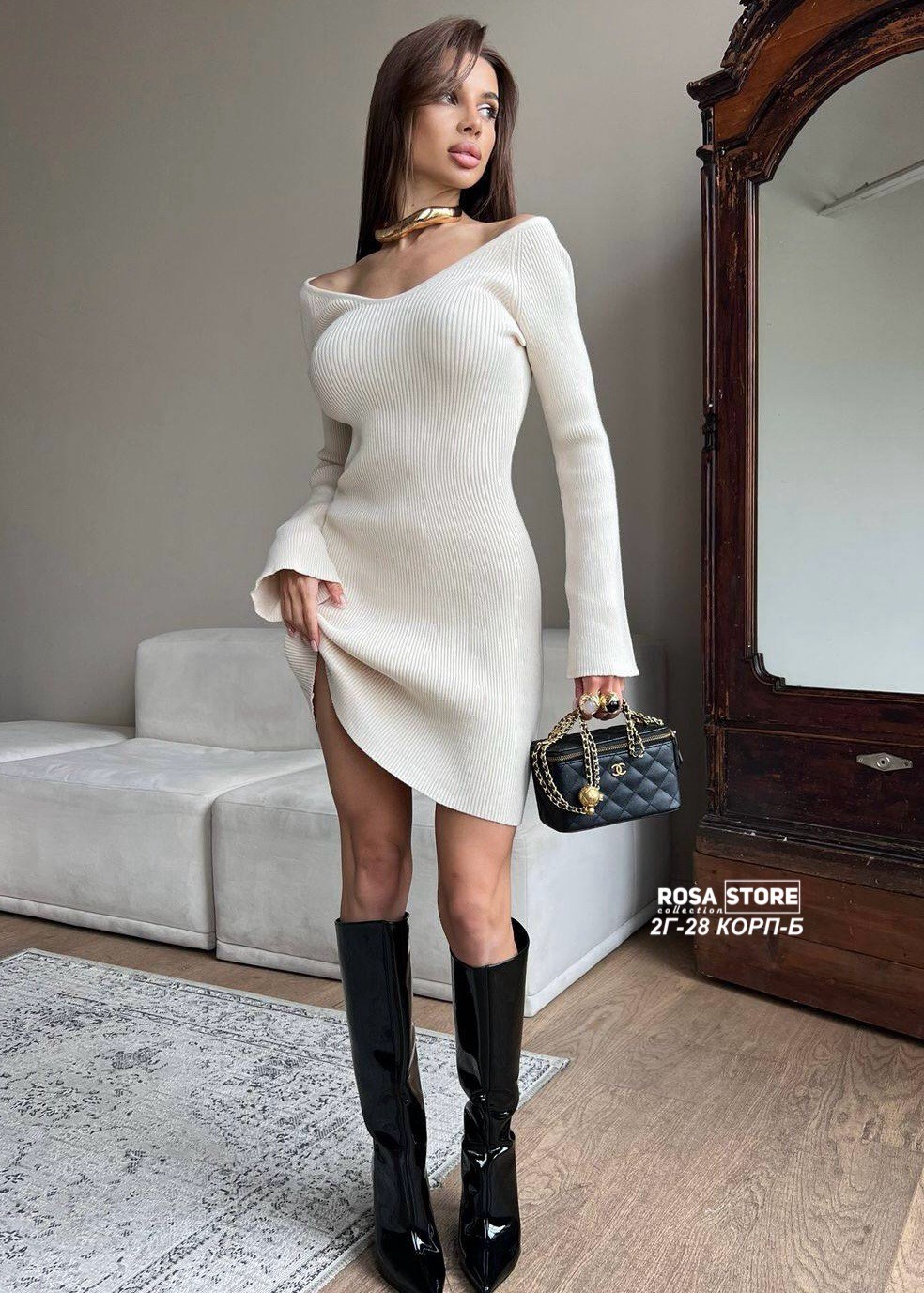 трикотажное платье,платье вязаное,облегающее платье,элегантное платье,платье лапша