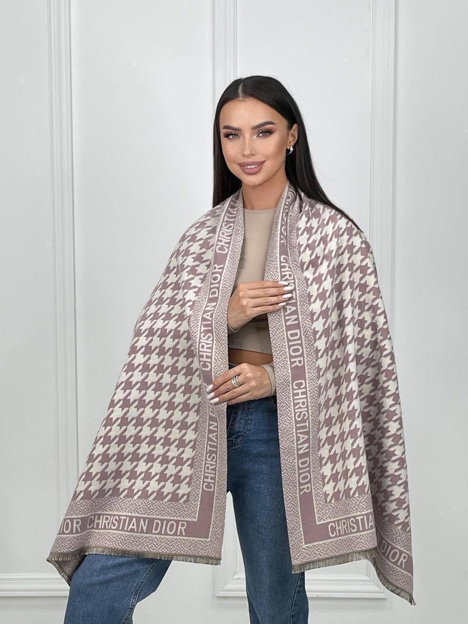 брендовый палантин dior,палантин теплый,палантин шарф женский кашемировый тёплый,брендовый палантин,палантин кашемир