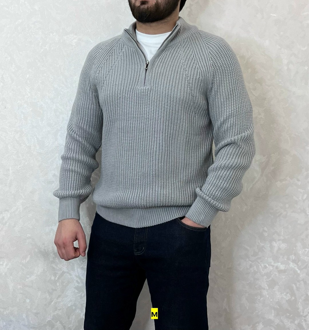 свитер мужской на молнии,мужские свитера,свитер с воротником,свитер на молнии с воротником,мужская кофта