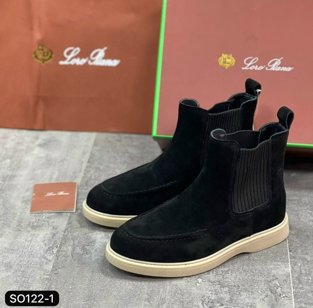 ,ботинки loro piana,ботинки замшевые челси,замшевые ботинки,ботинки челси
