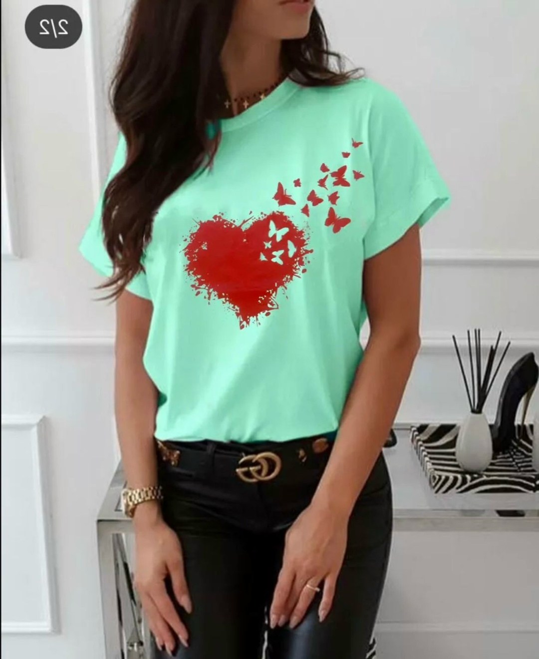 футболка женская,футболка женская с принтом сердечки,летние футболки,футболка футболка женская,женские футболки 2025