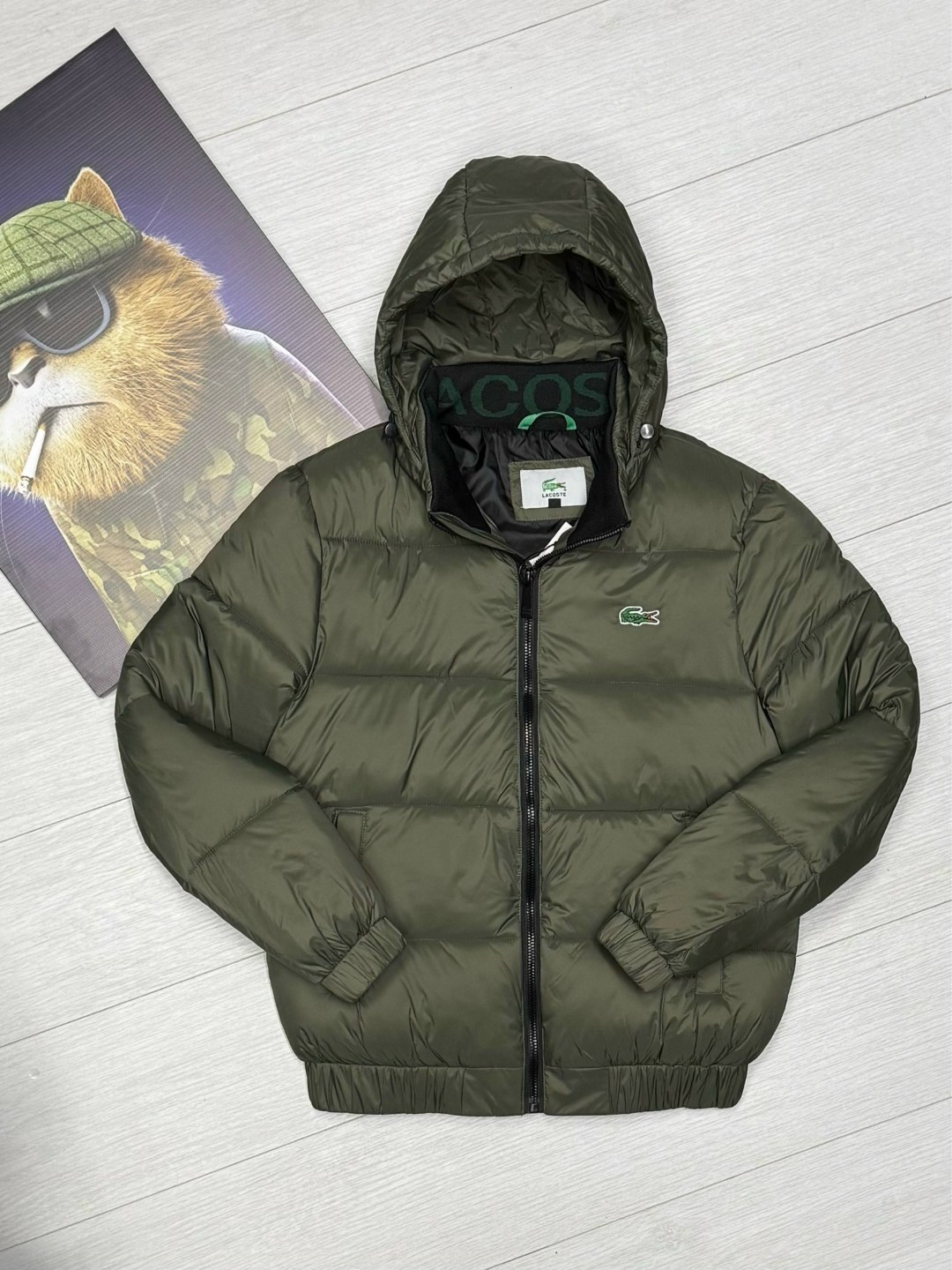 куртка lacoste,пуховик lacoste,пуховик лакост зеленый,мужские пуховики lacoste,зимние куртки