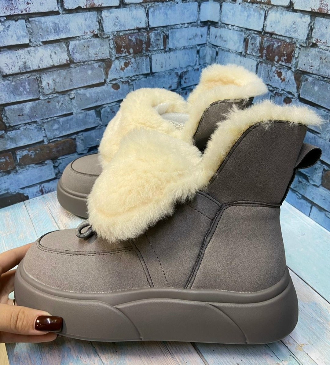 ,угги женские, женская зимняя,зимняя ,зимние угги на платформе
