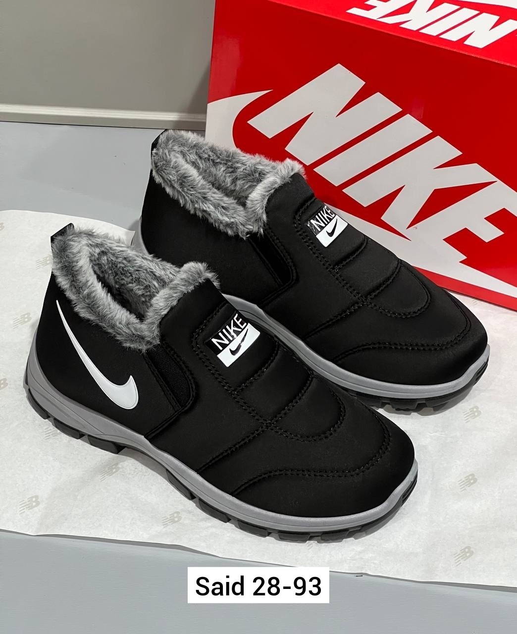 кроссовки,,теплая ,купить зимние кроссовки найк мужские с мехом, мужская зимняя