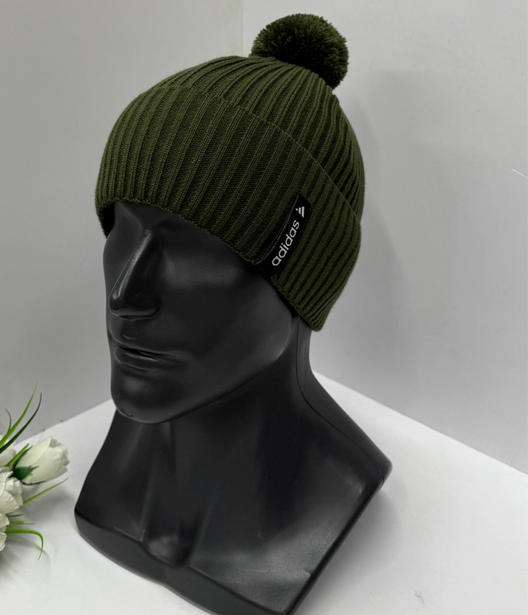 мужская шапка,шапка мужская зимняя,шапка с помпоном мужская,шапка,шапка зимняя