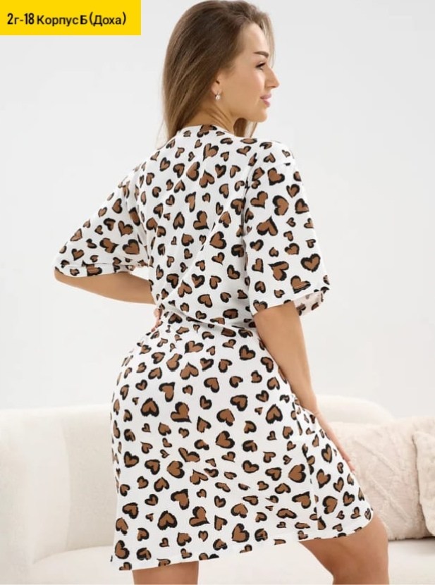 туника женская,халат женский,платье домашнее,трикотажный халат,ночная сорочка