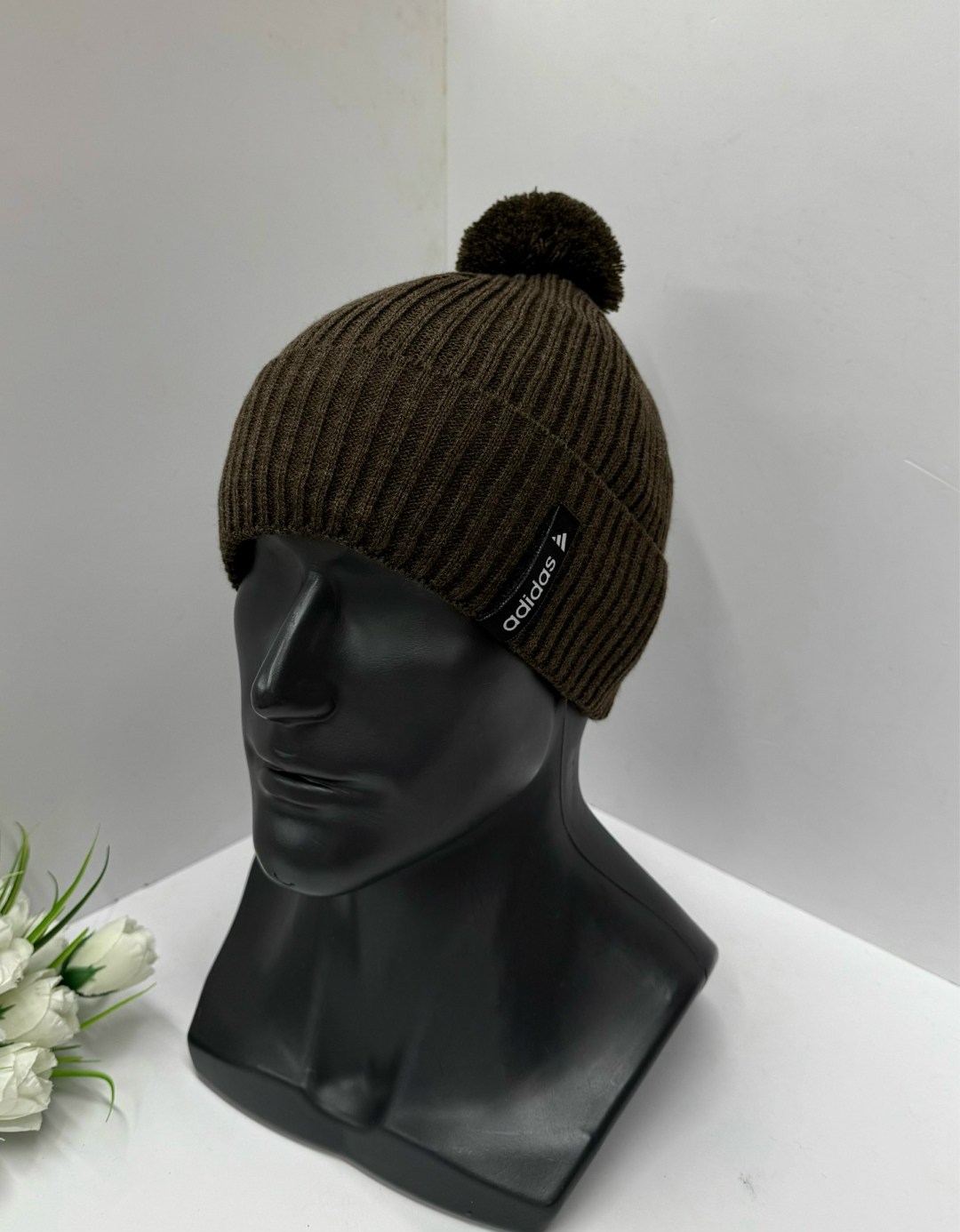 мужская шапка,шапка мужская зимняя,шапка с помпоном мужская,шапка,шапка зимняя