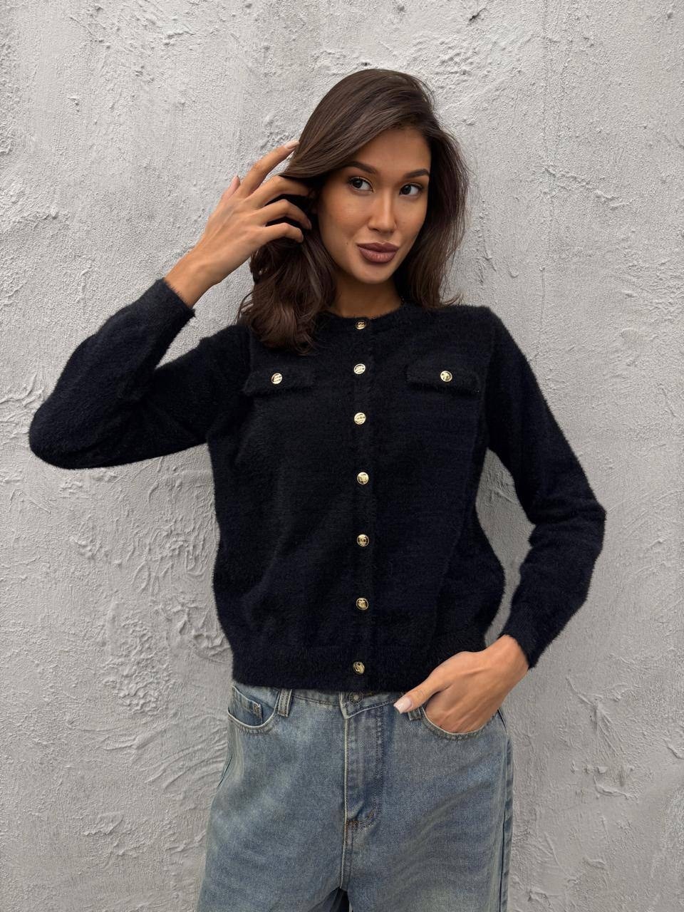 пушистый кардиган,кардиган,кардиган с пуговицами,молочный кардиган,кардиган вязаное