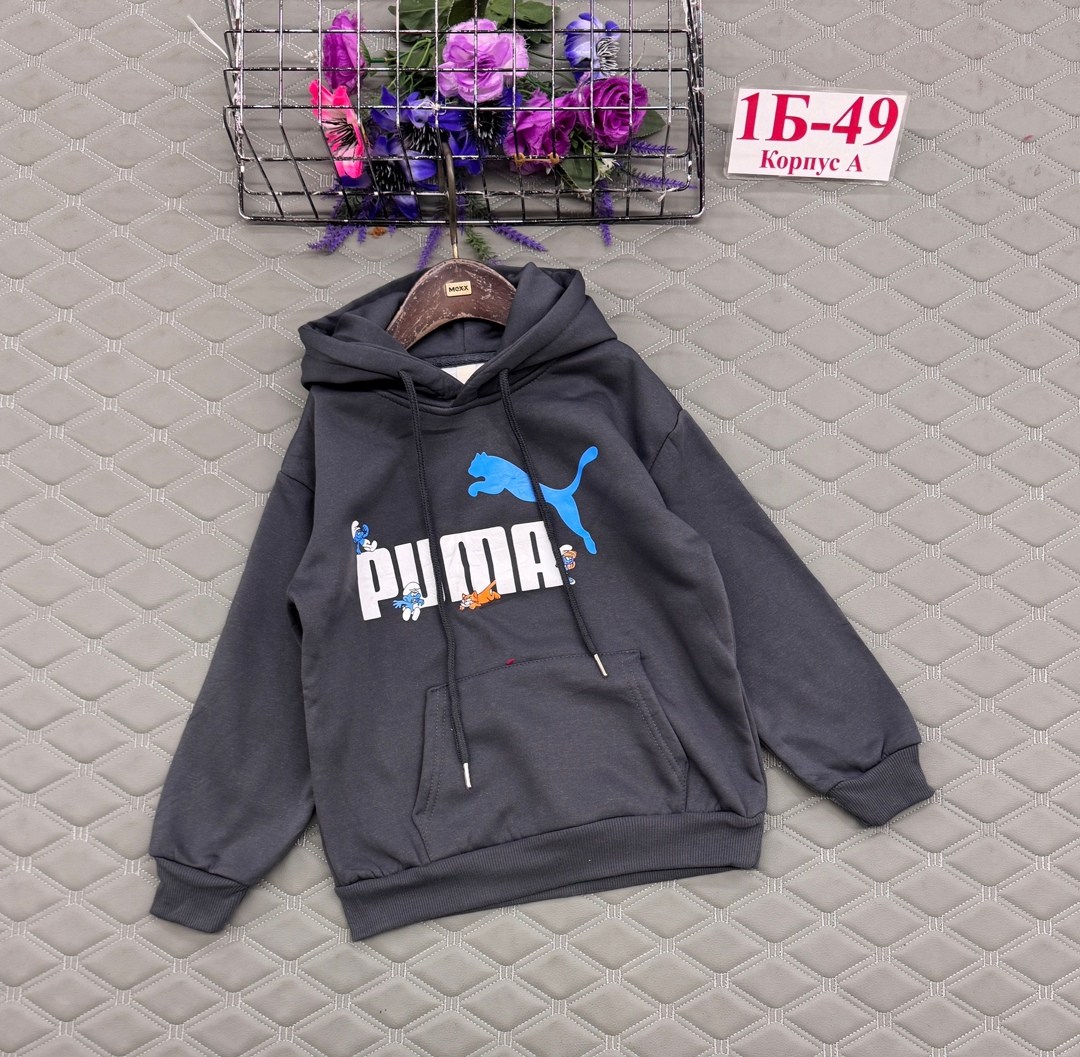 худи puma,толстовки спортивные,толстовка пума для мальчика,худи puma ess+ 2 col big logo hoodie fl b,толстовка пума
