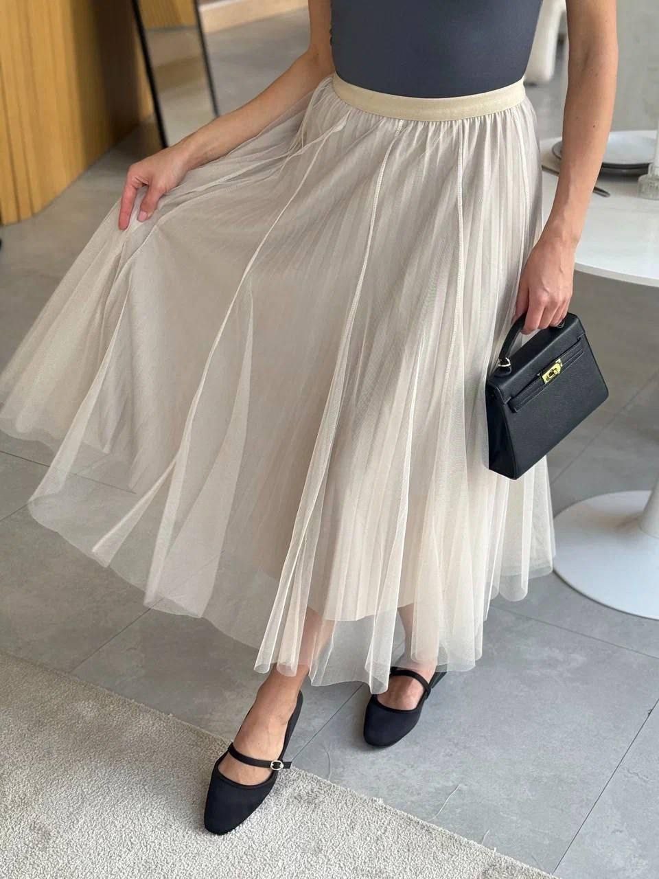 юбка,юбка миди,юбка фатин,юбка женская,юбка стильная