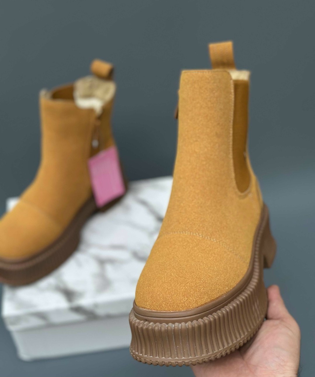 ,теплая ,ботинки,ботинки модные,зимняя женская