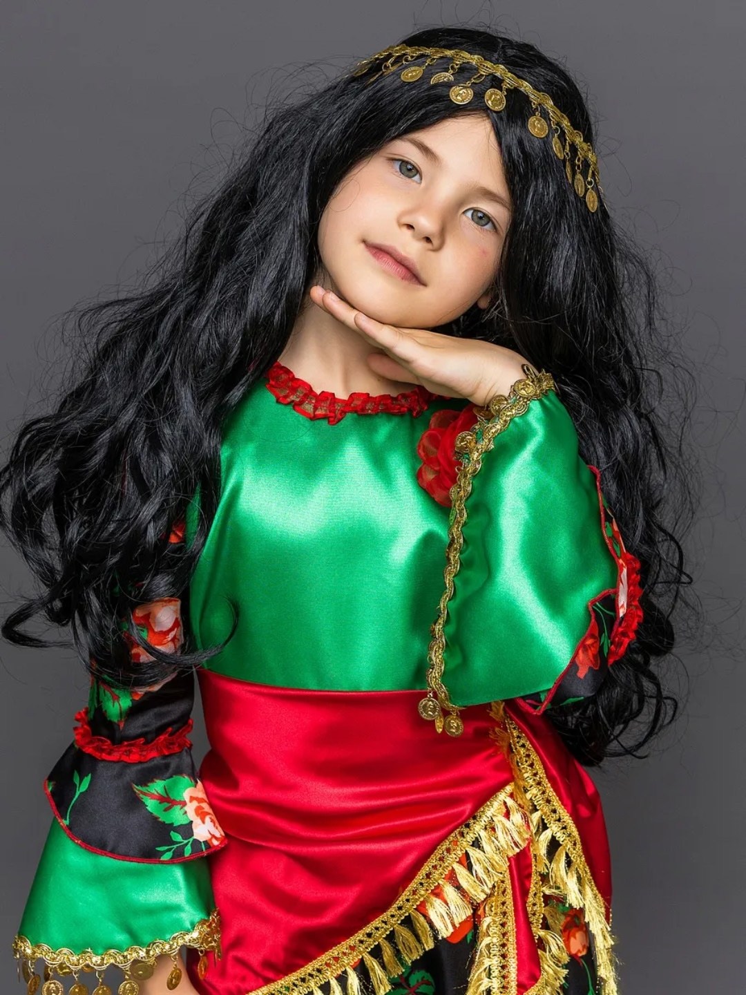 карнавальный костюм "цыганка рада" 1015,цыганский костюм для девочки,костюм цыганки детский,карнавальный костюм цыганки для девочки,костюм цыганки для девочки
