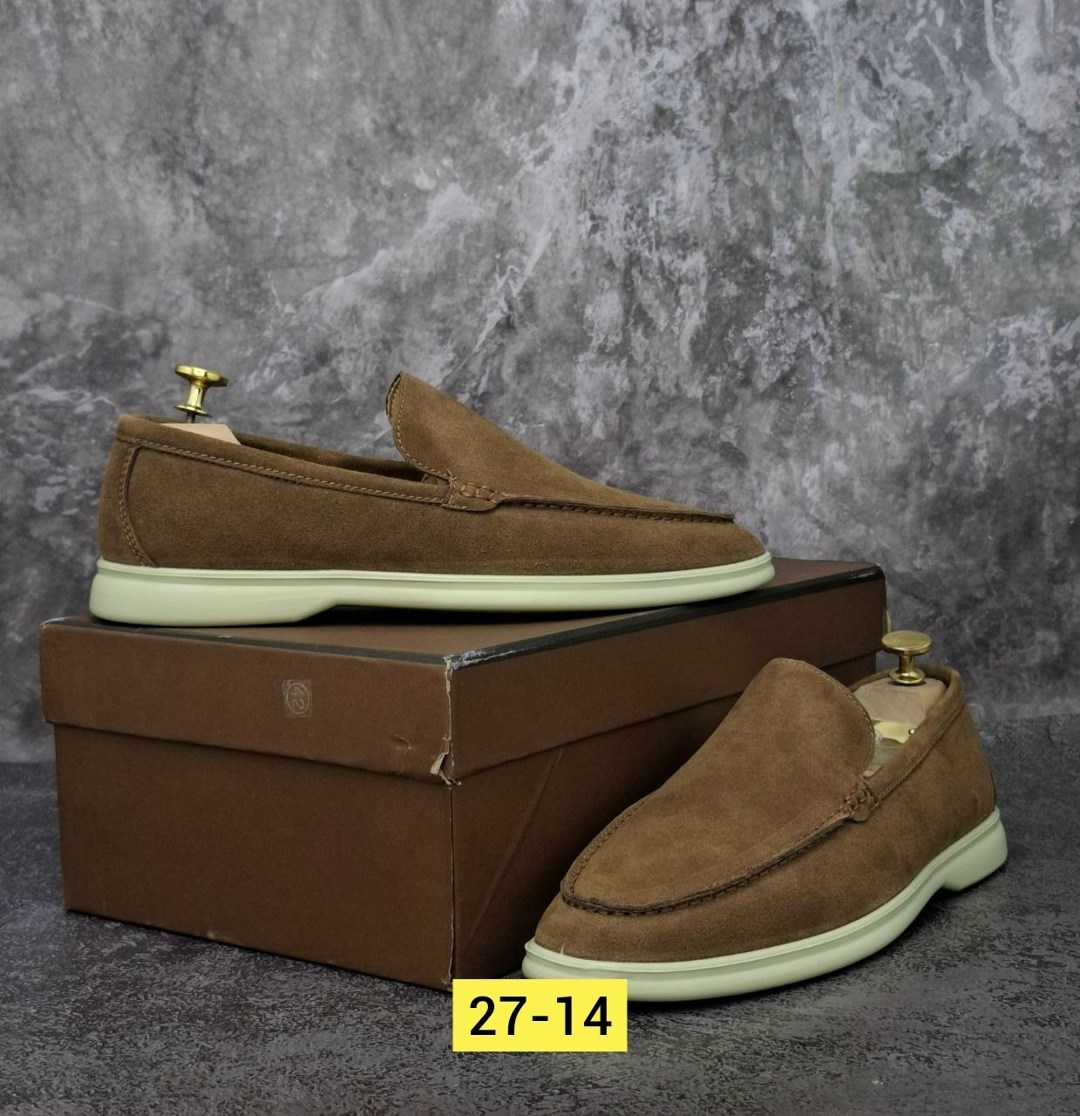 лоферы мужские loro piana,,макасины мужские,лоферы мужские натуральная замша,лоферы мужские замшевые