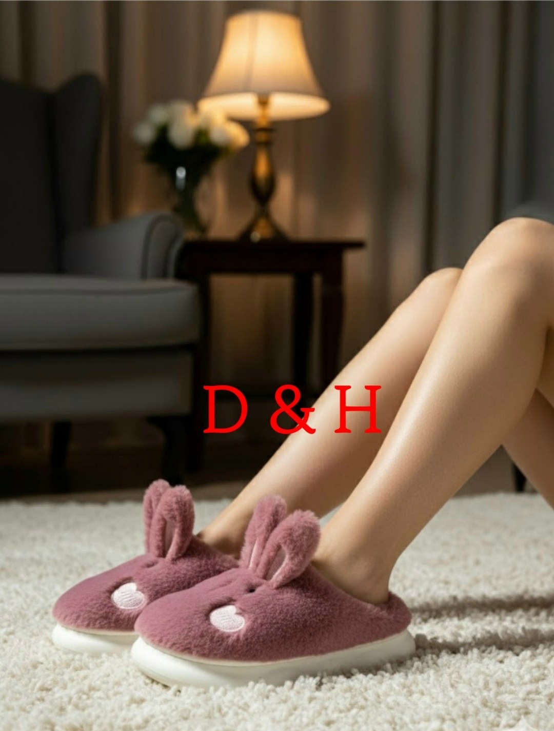 тапочки плюшевые,женские домашние тапочки,тапочки домашние,тапочки женские кролик,тапочки домашние теплые