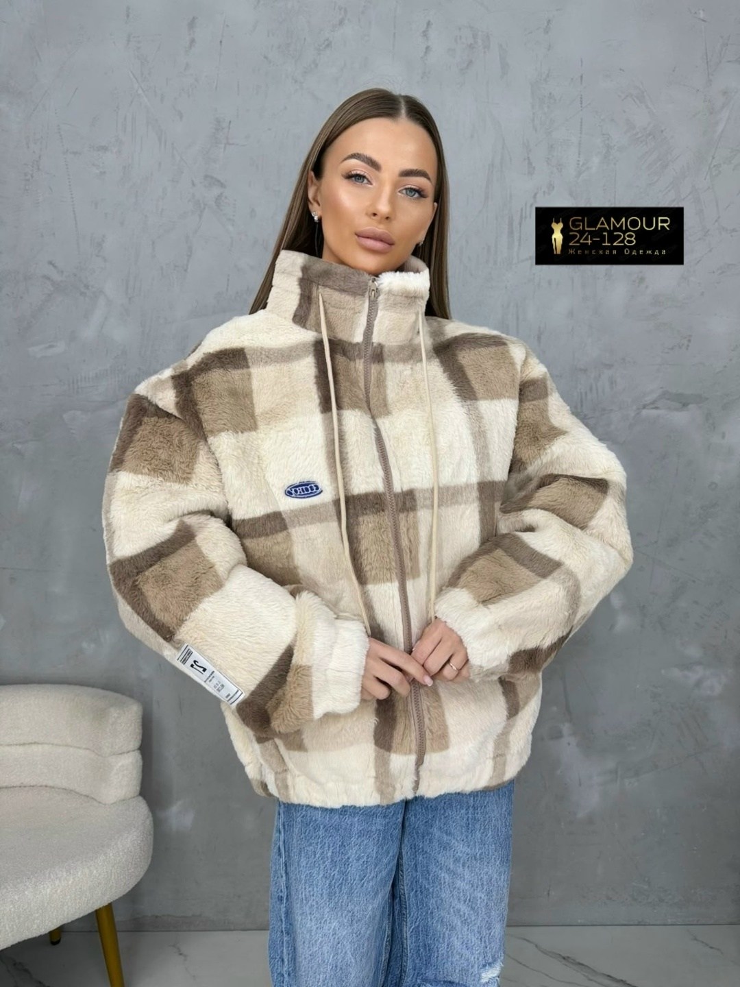 рубашка женская теплая в клетку оверсайз,повседневная куртка,рубашка теплая в клетку оверсайз,пальто в клетку,рубашка теплая