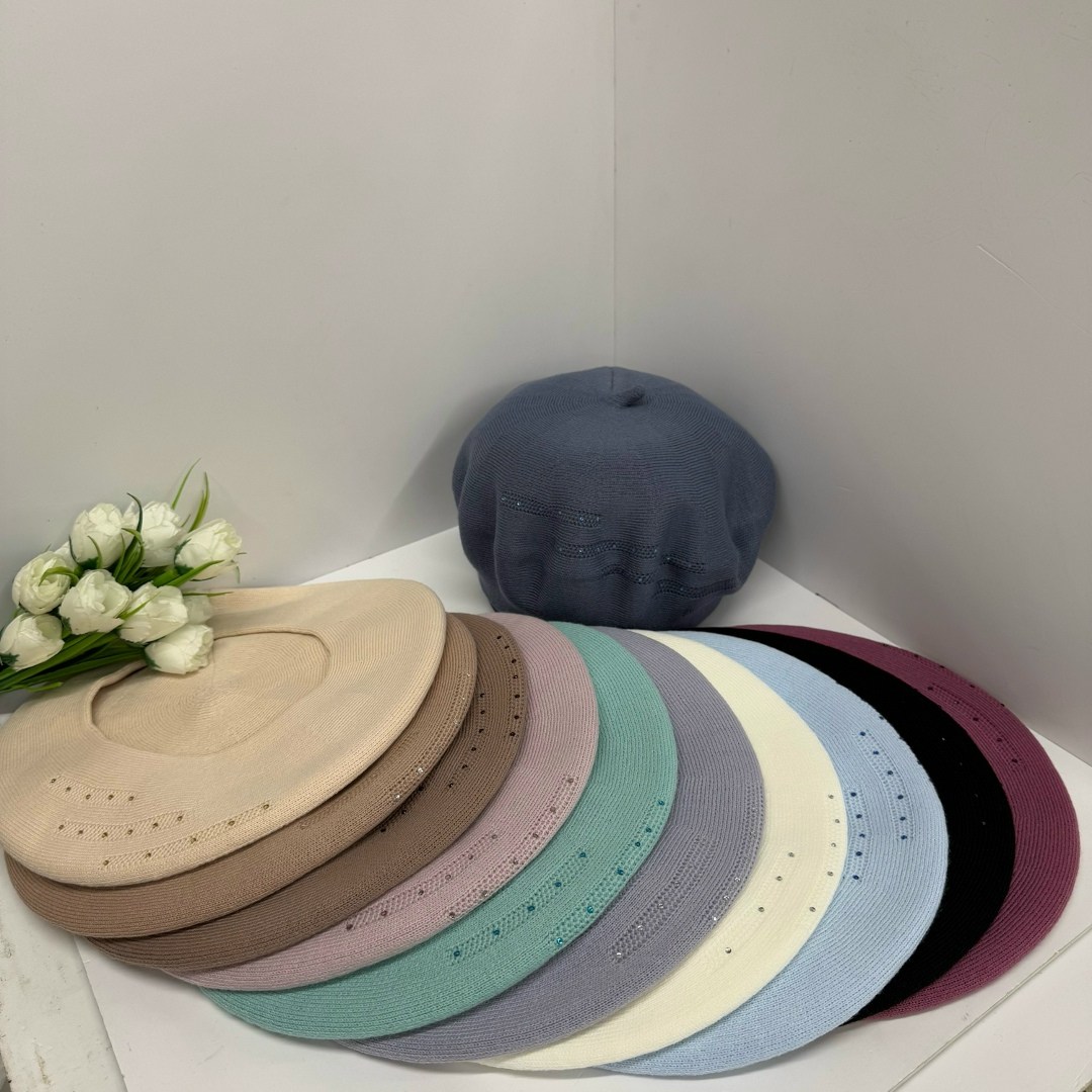 берет,берет женский вязаный,женские береты,шапка для женщин,головной убор