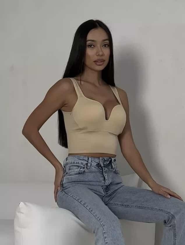 топ женский,бесшовные бюстгальтеры,женские бюстгальтеры,топик,бежевый бюстгальтер