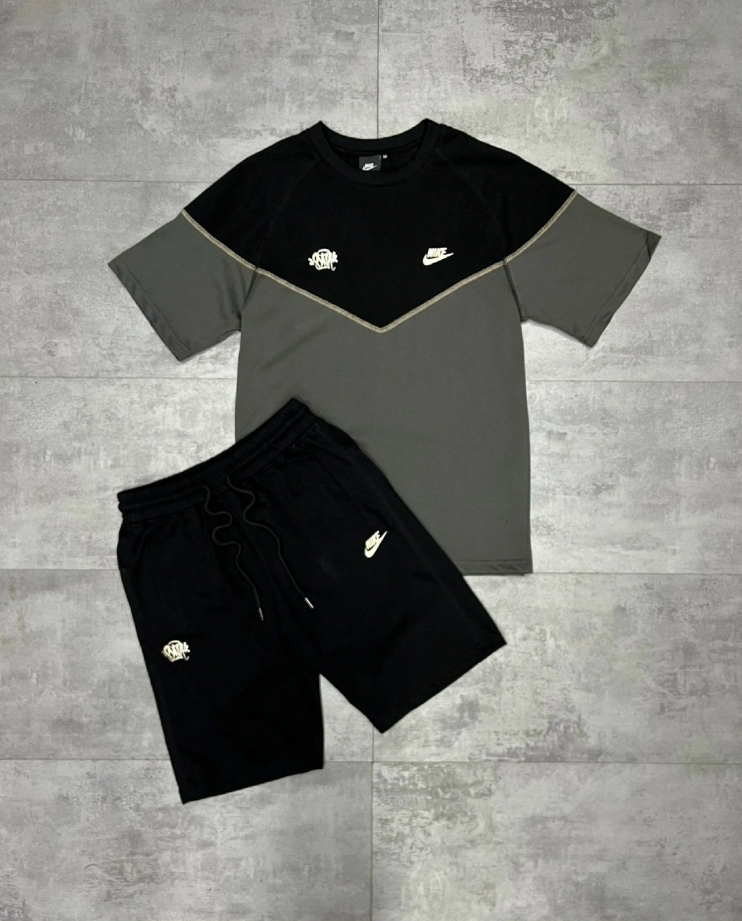 спортивные костюм с шортами,спортивный костюм мужской летний футболка и шорты,костюм nike,спортивный костюм с шортами nike,комплект футболка шорты