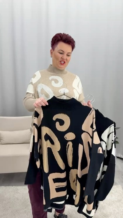 модные свитера,вязаный свитер оверсайз,свитер с принтом,свитер свободного кроя,свитер