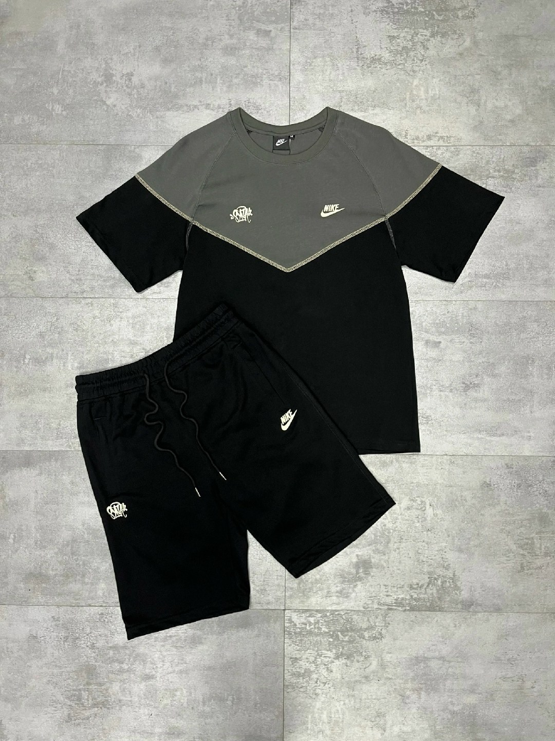 спортивные костюм с шортами,спортивный костюм мужской летний футболка и шорты,костюм nike,спортивный костюм с шортами nike,комплект футболка шорты