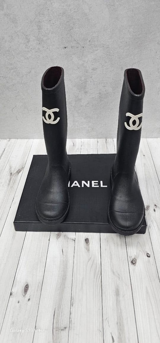 сапоги chanel,женские резиновые сапоги,сапоги шанель,резиновые сапоги шанель,резиновые сапоги