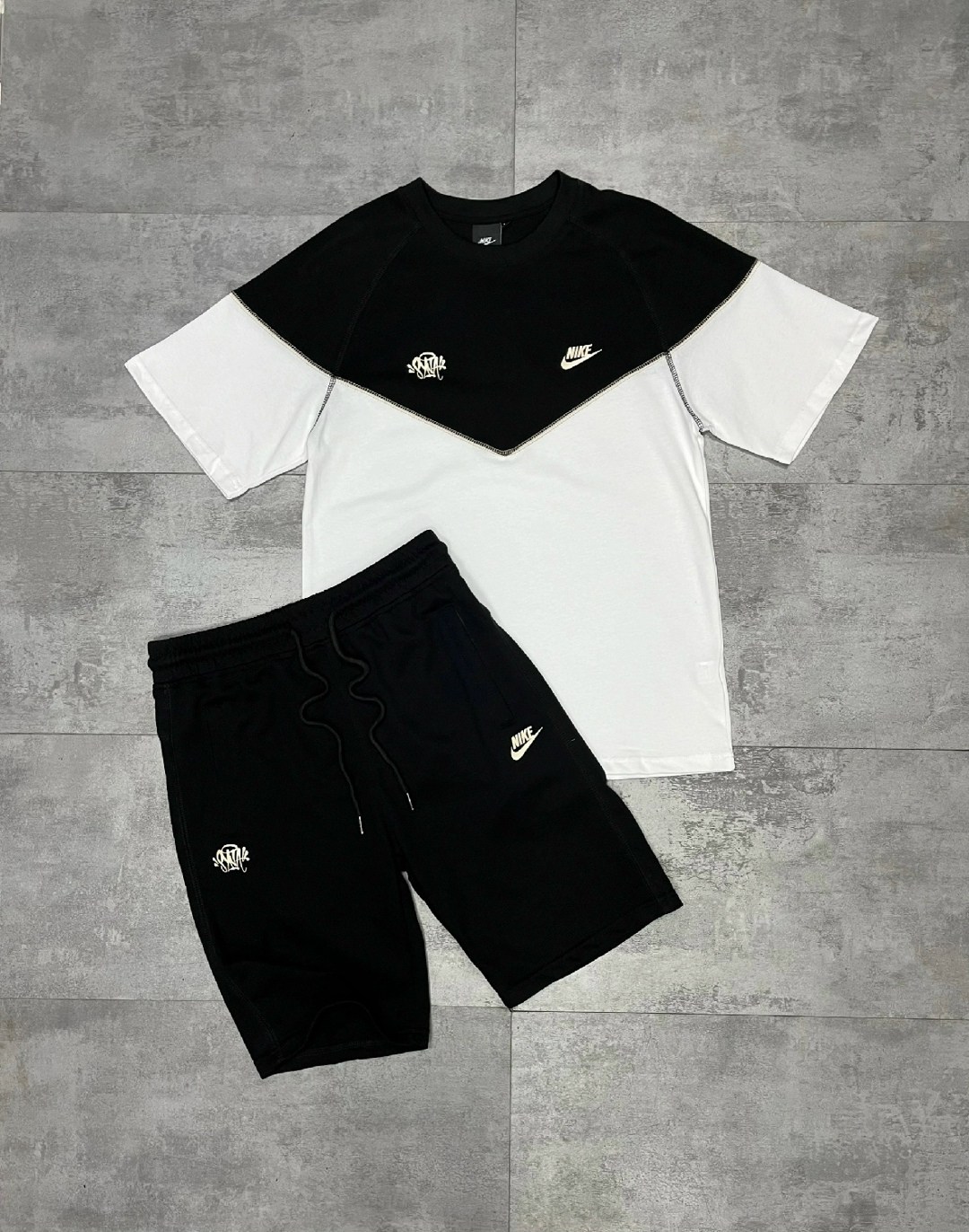 спортивные костюм с шортами,спортивный костюм мужской летний футболка и шорты,костюм nike,спортивный костюм с шортами nike,комплект футболка шорты