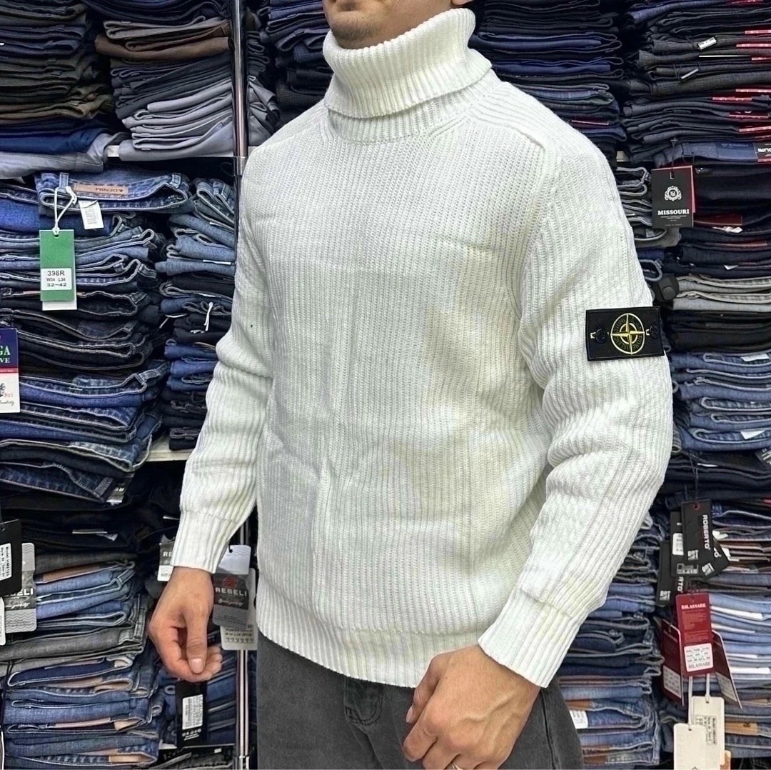 свитер стон айленд,свитер stone island,свитер стон исланд,водолазка stone island,шерстяная водолазка stone island