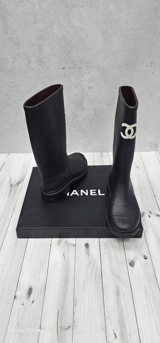 сапоги chanel,женские резиновые сапоги,сапоги шанель,резиновые сапоги шанель,резиновые сапоги