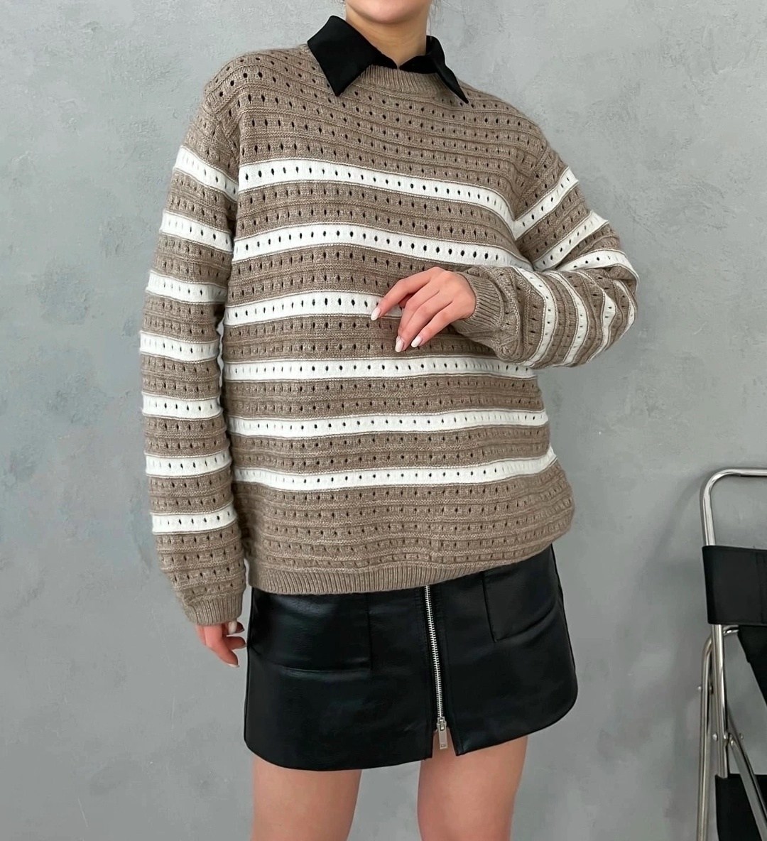 свитер женская оверсайз в полоску,свитер с полоска,вязаный свитер оверсайз в полоску,свитер,женский свитер в полоску