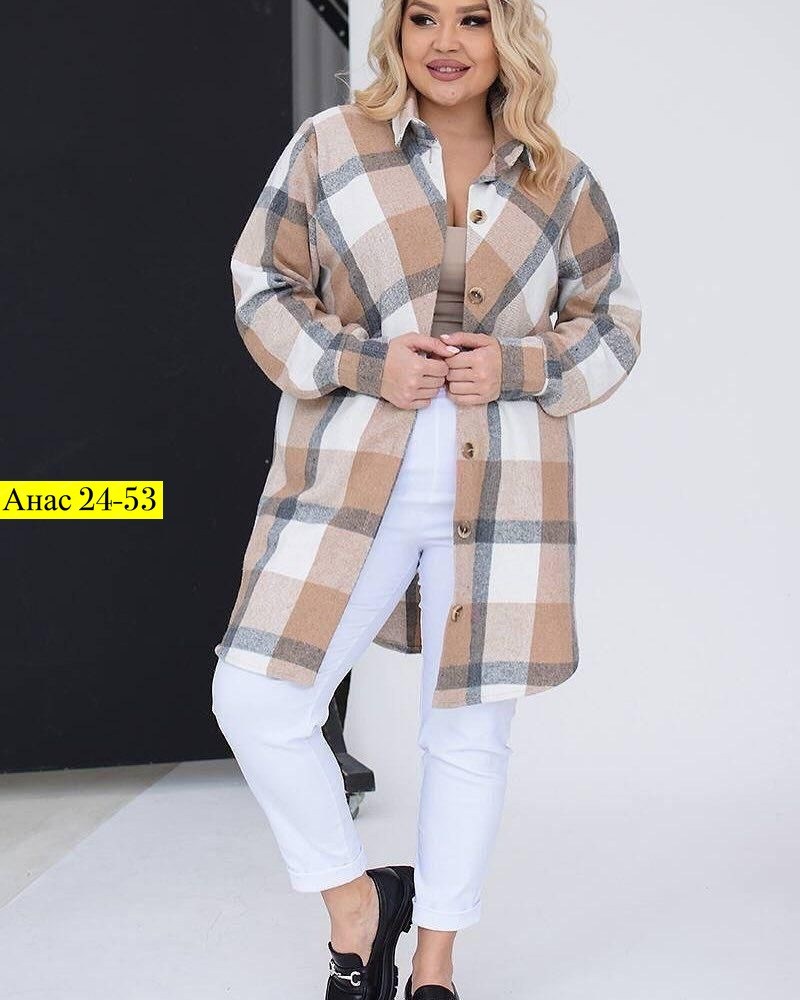 рубашка теплая,рубашка удлиненная,рубашка удлиненная теплая,рубашка оверсайз в клетку,рубашка женская