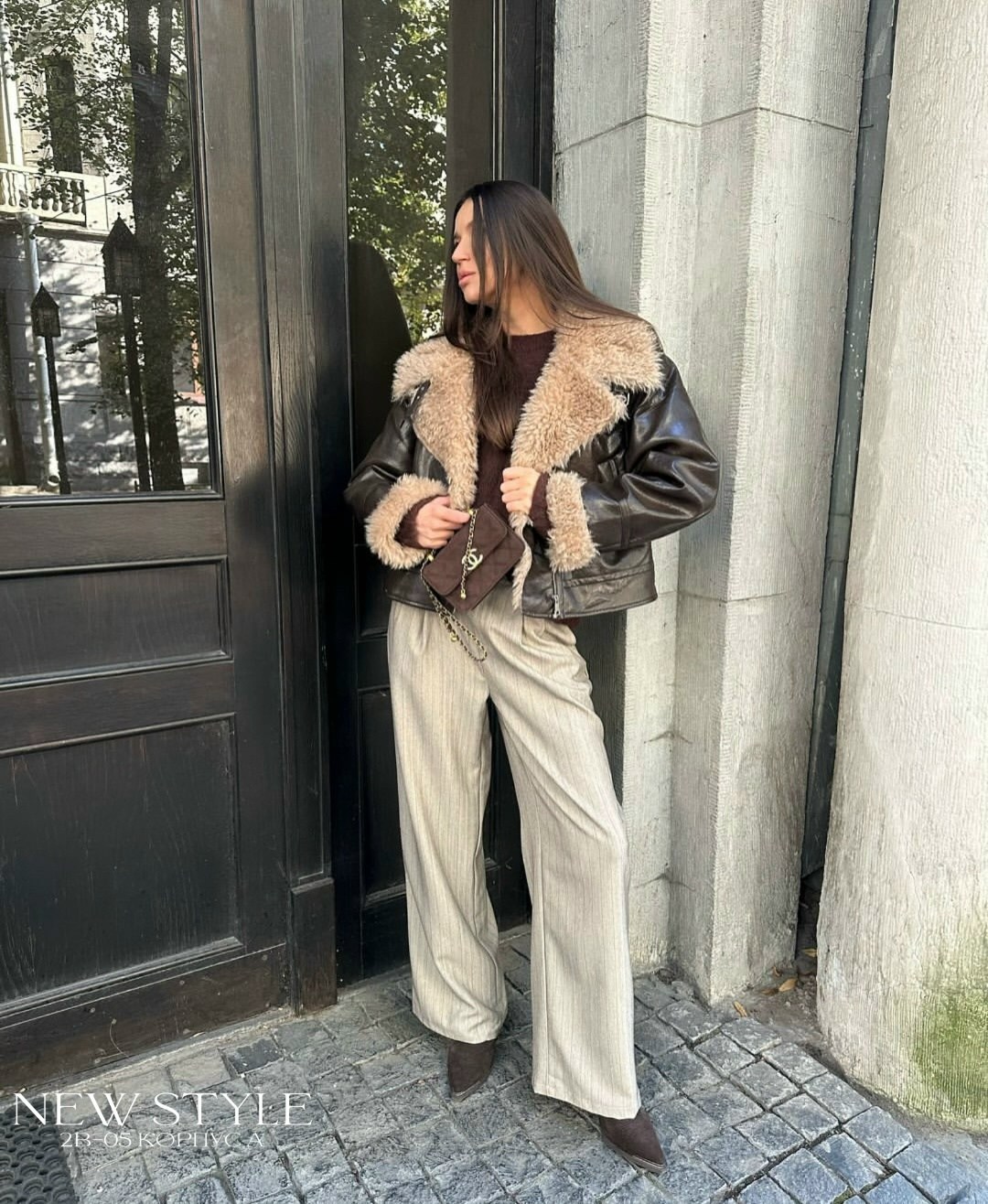 стильная дубленка,укороченная дубленка,дубленка авиатор,зимняя дубленка,женская дубленка