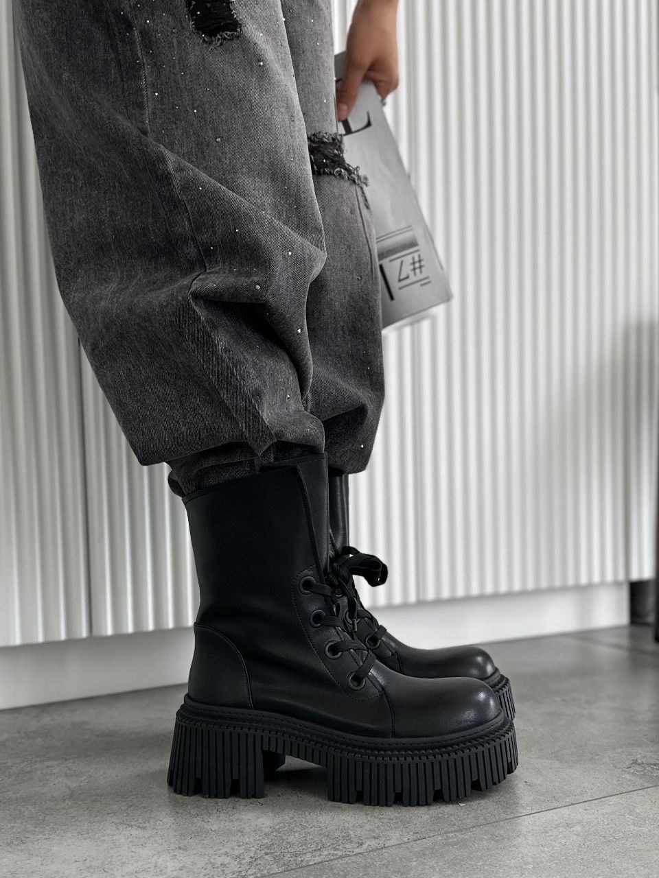 ,женские ботинки,ботинки на платформе,демисезонные ботинки,ботинки женские черные