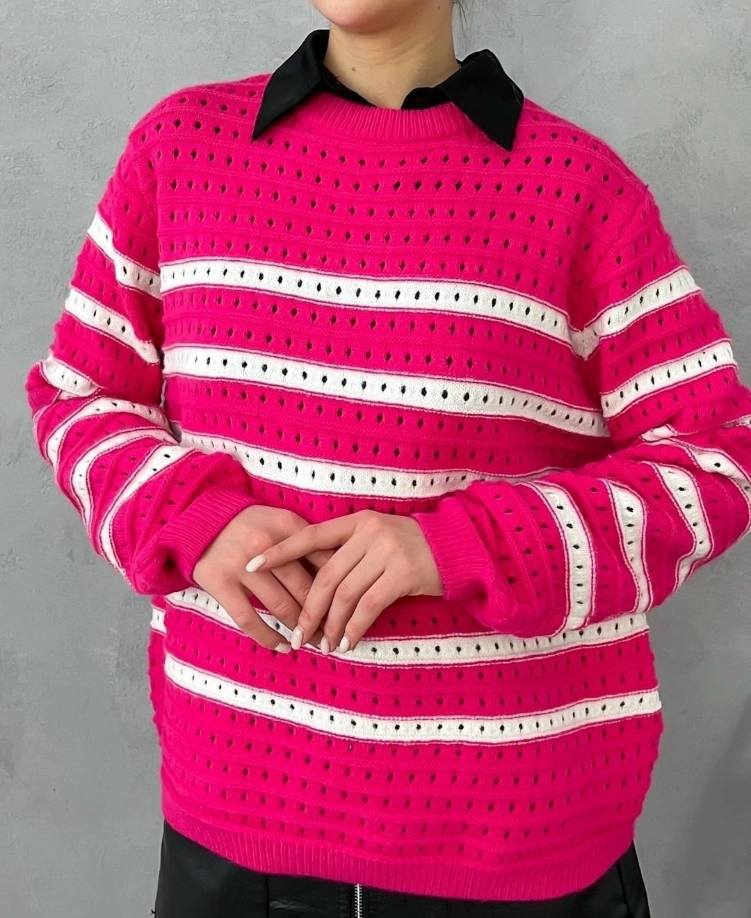 свитер женская оверсайз в полоску,свитер с полоска,вязаный свитер оверсайз в полоску,свитер,женский свитер в полоску