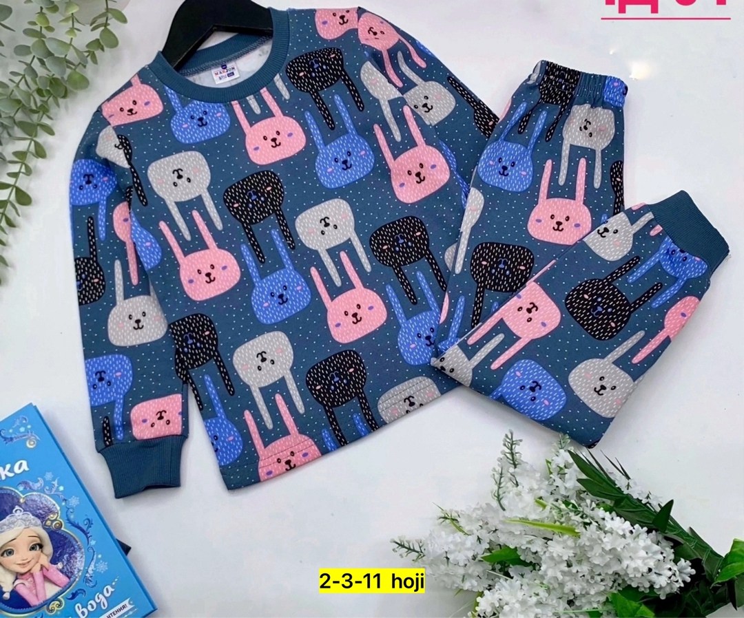 пижама детская,пижама для девочек,пижама для мальчика,теплая пижама,пижама комплект