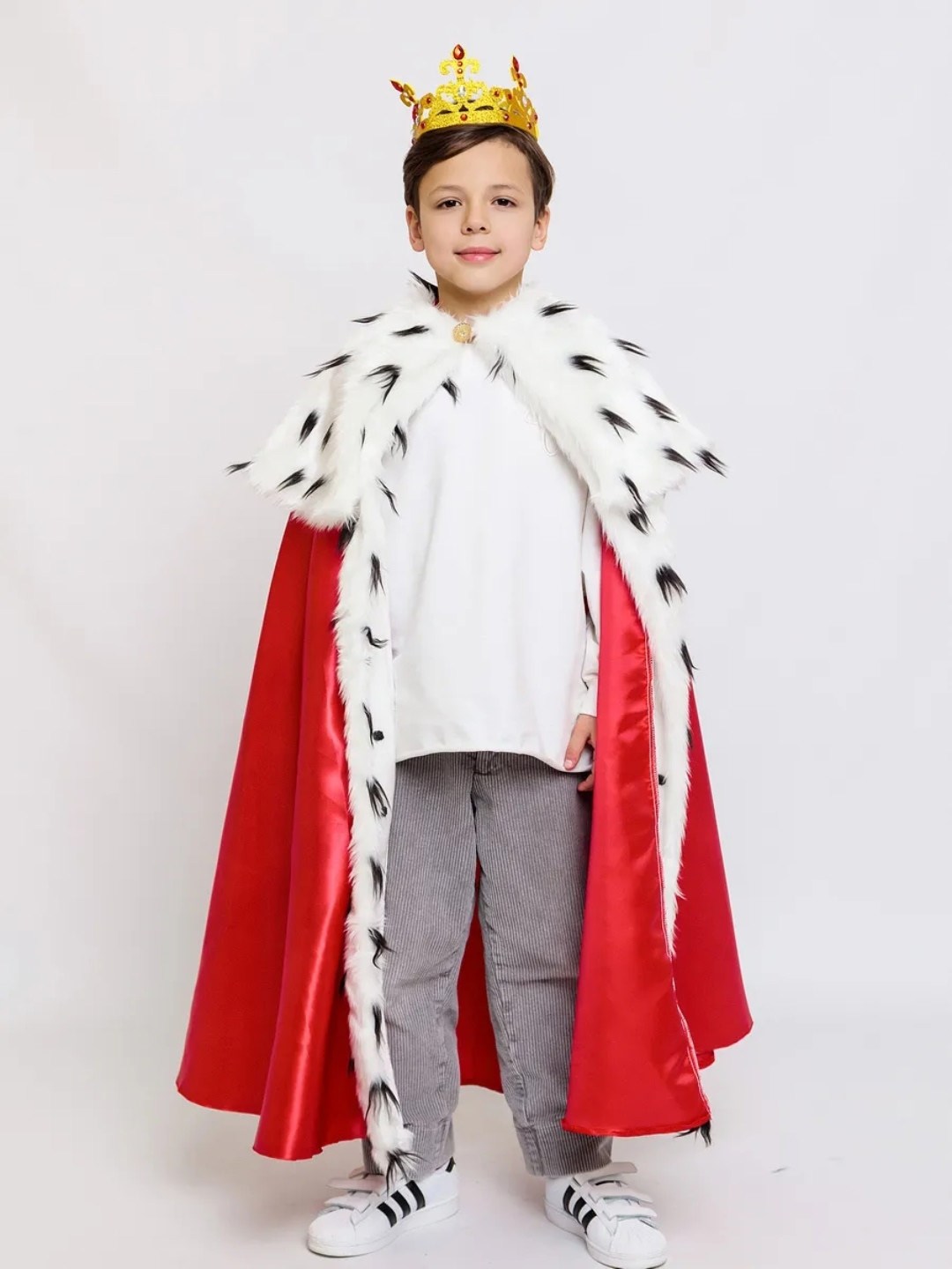 карнавальный костюм "король", корона, мантия,,костюм король,карнавальный костюм король,костюм короля для мальчика,карнавальный костюм король детский