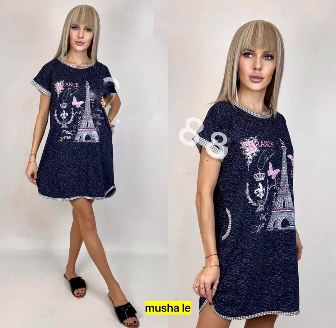 туника женская,туника женская домашняя,домашняя туника,туника 42 размер, арт. 11215,туника женская платье домашнее