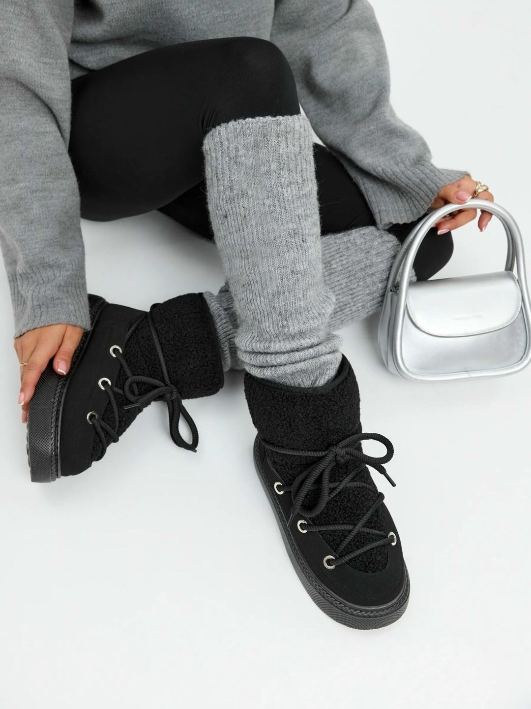 женские зимние ботинки с круглым носком,,зимние повседневные ботинки,зимняя женская ,женские зимние теплые ботинки