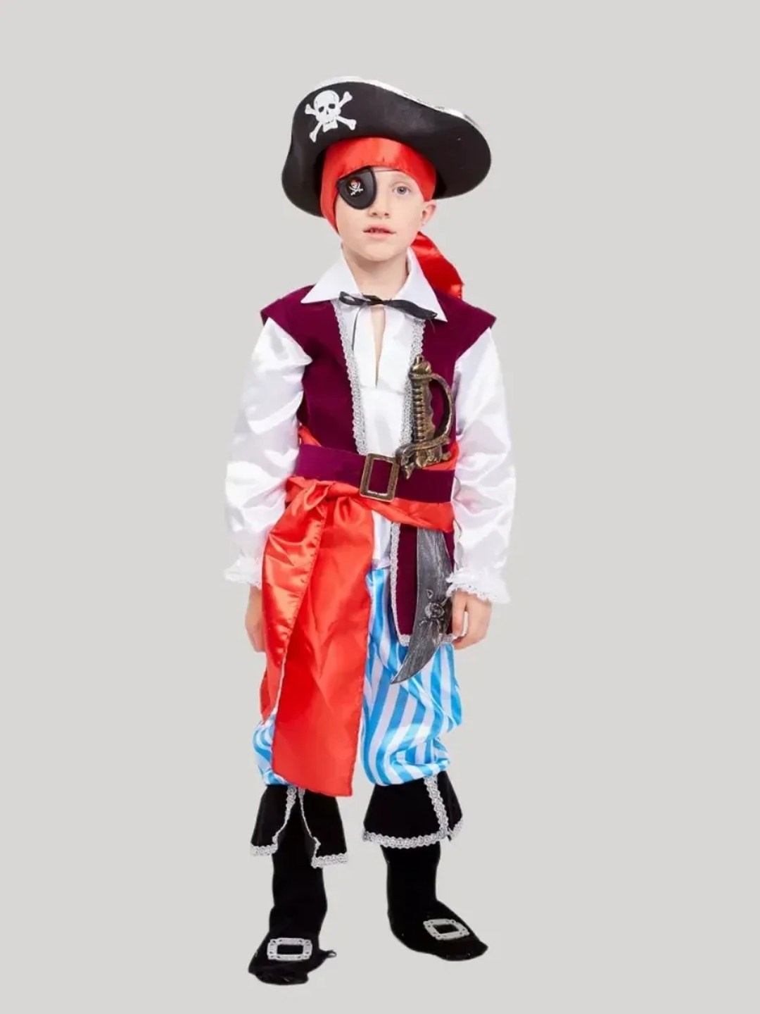 карнавальный костюм пирата для мальчика детский,костюм пирата для мальчика,костюм капитан флинт батик,карнавальный костюм пират,детский костюм пирата роджера