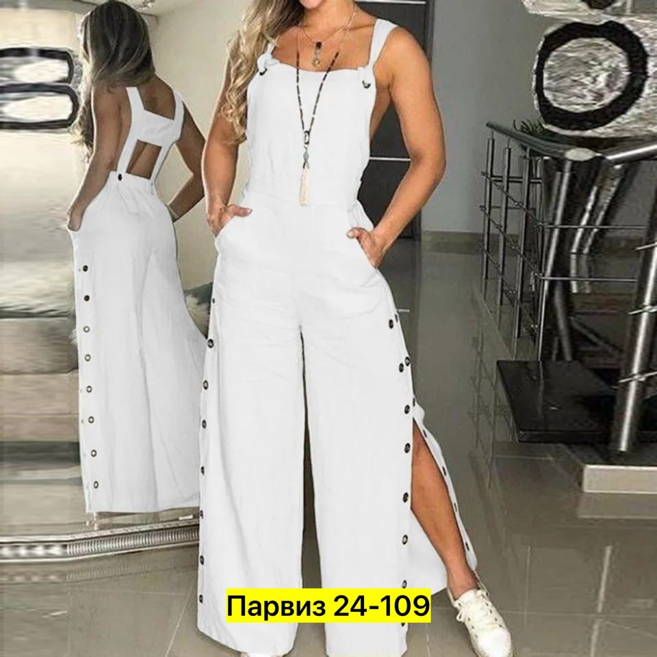 женские свободные комбинезоны без рукавов,женские комбинезоны,модные женские комбинезоны,комбинезон с широкими штанинами,летние модные женские комбинезоны