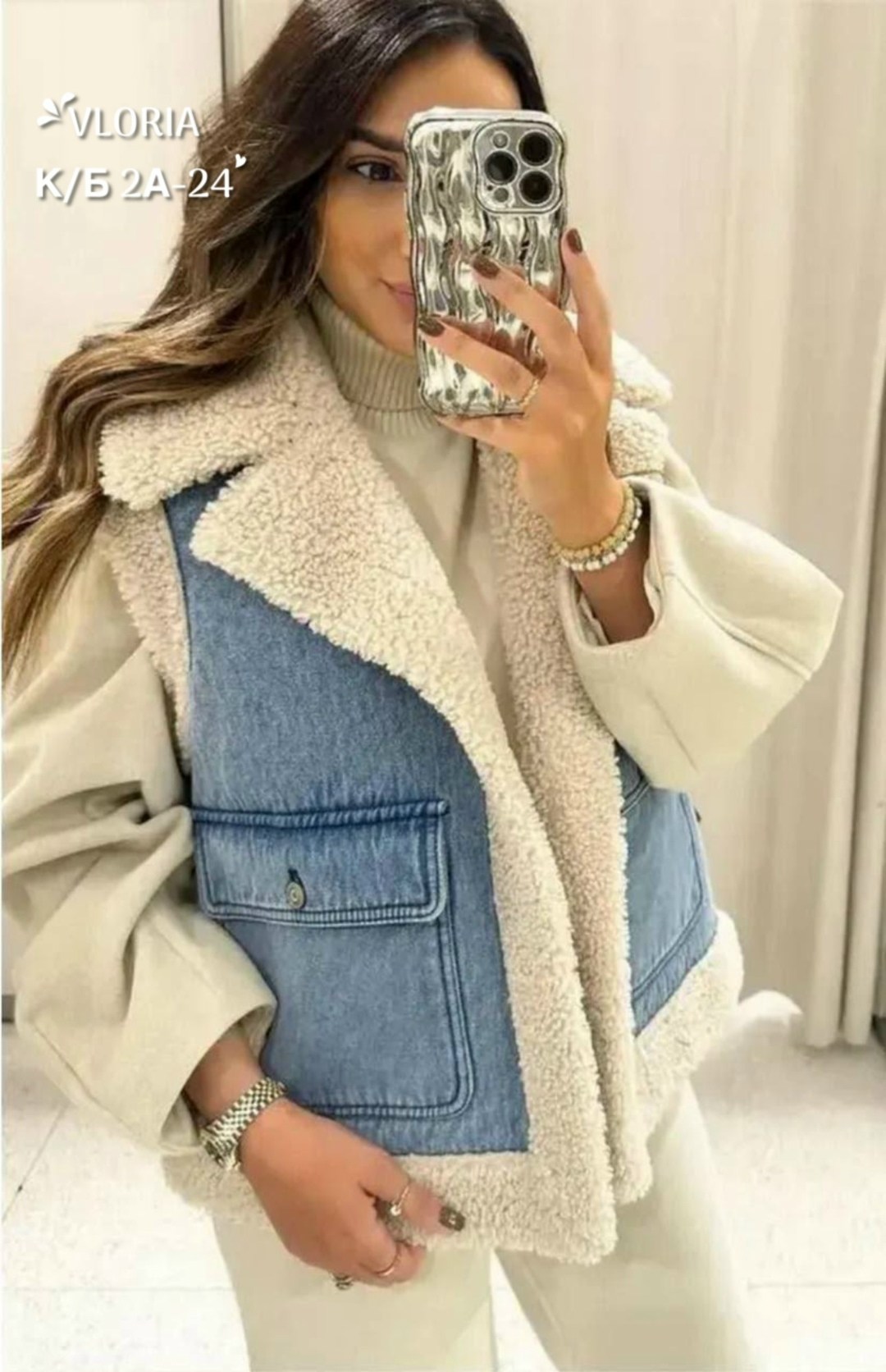 одежда зимняя,жилет джинсовый,жилет меховой,теплый жилет,женские зимние куртки