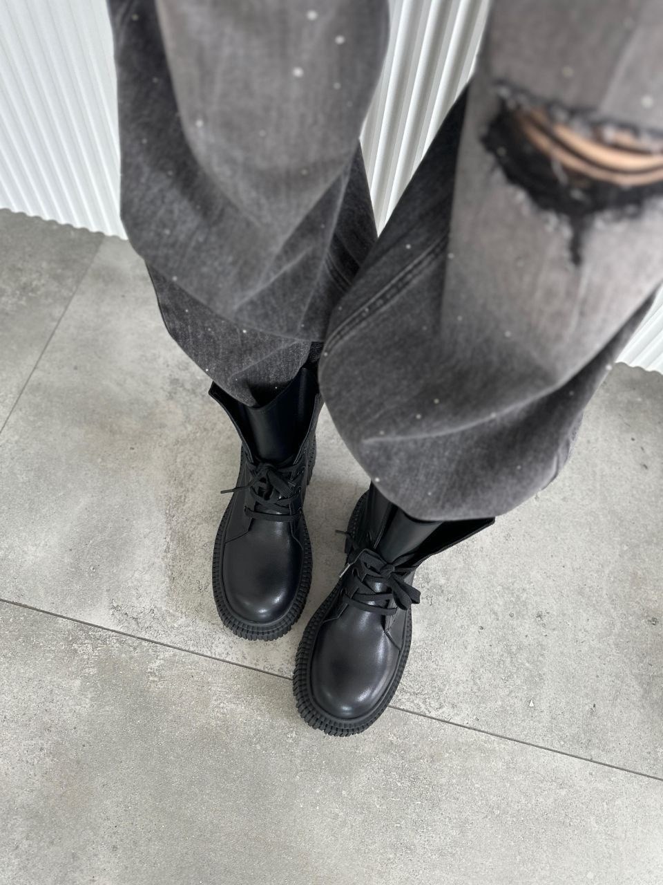 ,женские ботинки,ботинки на платформе,демисезонные ботинки,ботинки женские черные